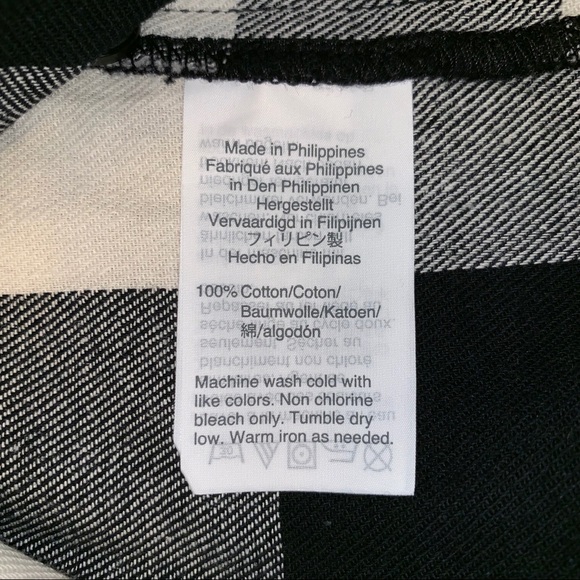 Madewell NWOT Oversized Buffalo Plaid Flannel - Picture 10 of 10